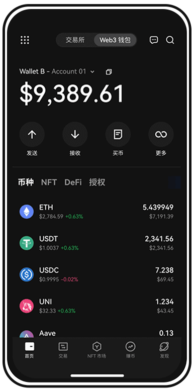 欧交易所app页面展示